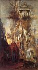 Gustave Moreau Canvas Paintings - The Muses Leaving Their Father Apollo to go and Enlighten the World